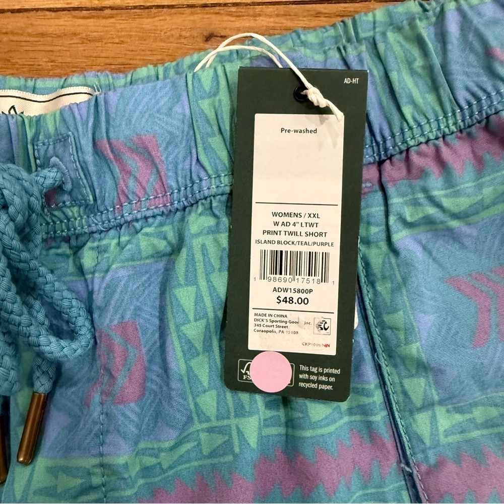 Alpine Design Women’s 4” Lightweight Twill Active Shorts Sz XXL NWT - Picture 3 of 6